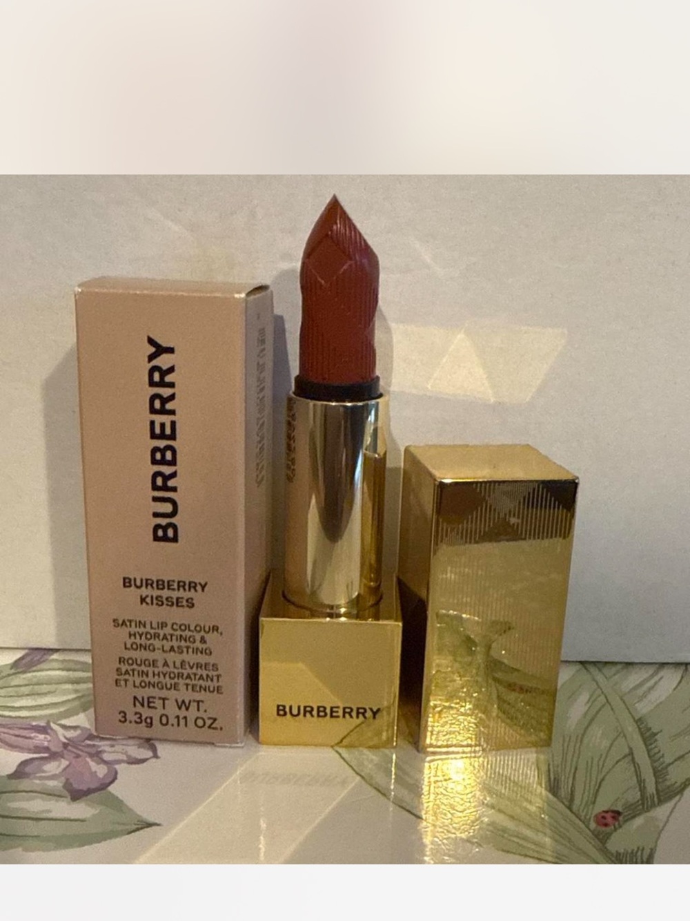 Burberry Kisses Satin Lip Colour – Rose Brown